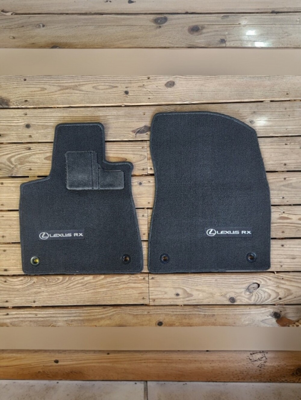 Lexus RX OEM Genuine Front Carpet Floor Mats Black PT206-48161-XX 4818X-XX
